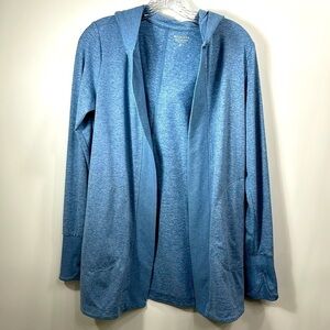 Athleta Uptempo wrap cardigan size XS. Blue.